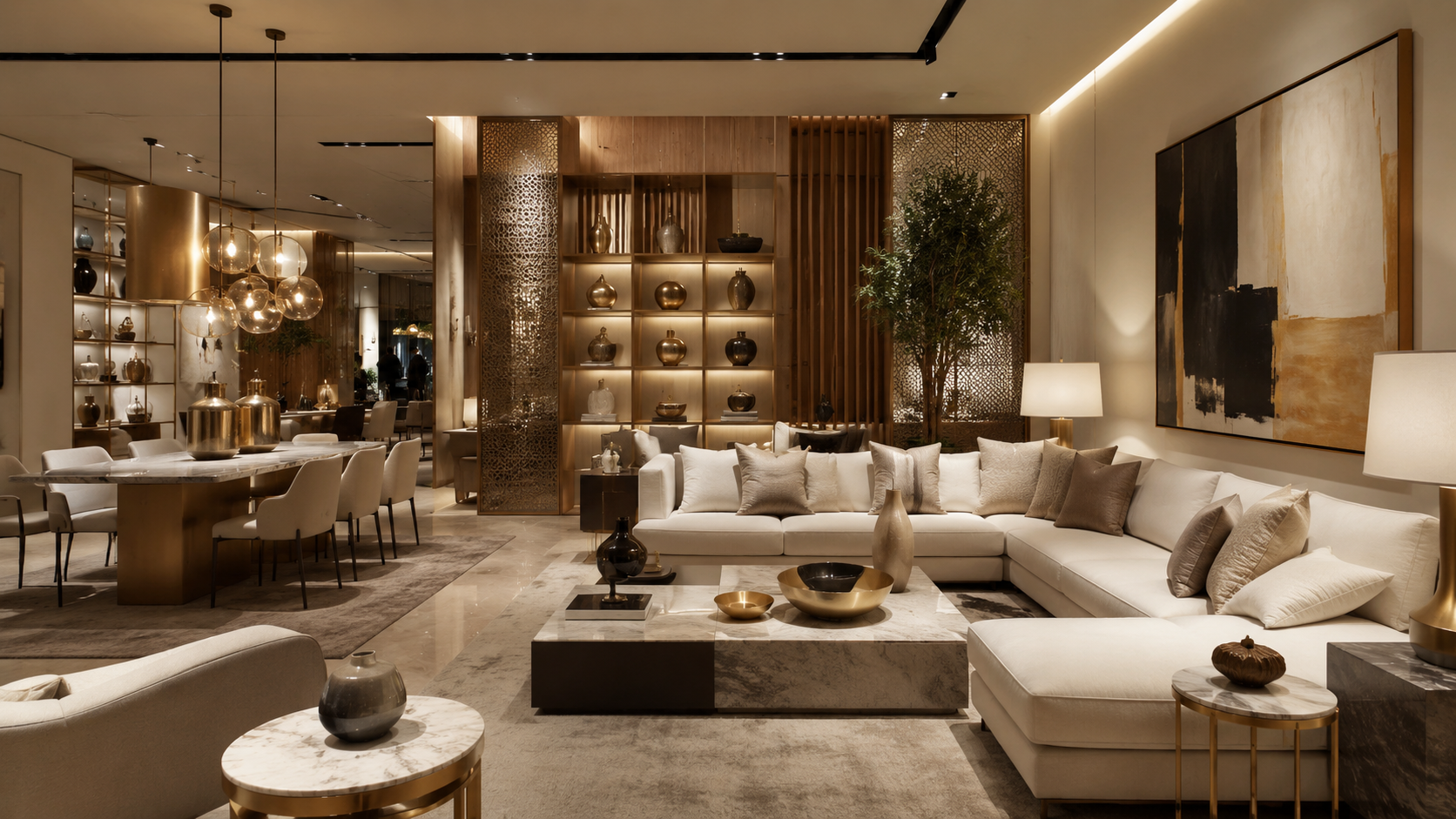 Dressing luxueux — espaces aménagement et décoration
